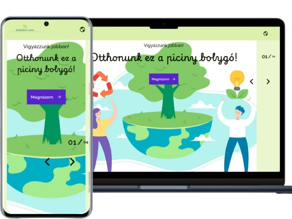 Környezetről weboldal